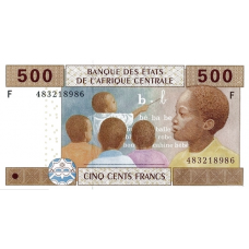 P506F Equatorial Guinea - 500 Francs Year 2002